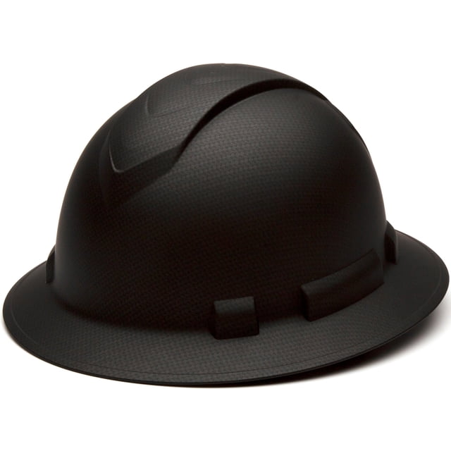 Hard Hat PYRAMEX Ridgeline de ala completa con suspensión de trinquete de 4 puntos
