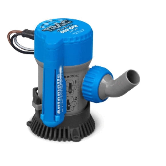 Bomba automática de achique Trac Outdoors de 600 GPH con salida 3/4