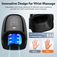 thumbnail image 5 of Hand Massager with Kneading Rollers Massage for Arthritis Carpal Tunnel Pain Relief,Cordless Handheld Massager Machine with Heat and Compression & Kneading Massage,Gifts for Women Men, 5 of 10