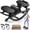 BLACK, variant on Rock Stepper, Side to Side Stepper for Exercise at Home, Low-Impact 3D Rocking Stepper Machine with Resistance Bands & Non-Slip Mat, Side Stepper for Full Body Workout, 250 LBS Capacity