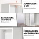 thumbnail image 4 of Librero Organizador Minimalista FRATELLO MUEBLES Mueble Cubos de Almacenamiento 9 Compartimentos Color Blanco, 4 of 8
