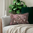 thumbnail image 5 of Lumbar Pillow with Jacobean Design, 5 of 5