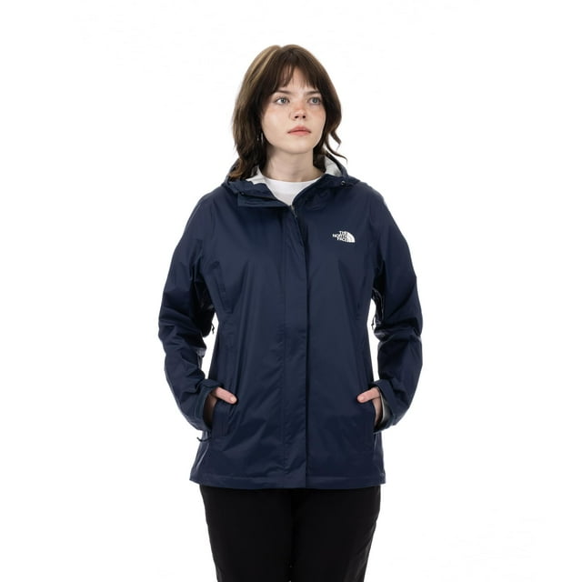 Chubasquero THE NORTH FACE Venture 2 impermeable para mujer, azul marino