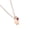 Rose Gold Color, variant on Customizable Charm Name Pendant Necklace Stainless Steel First Communion Jewelry For Women