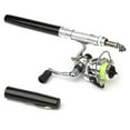 thumbnail image 2 of Collapsible Fishing Rod Reel Combo Mini Pen Fishing Pole Kit Telescopic Fishing Rod Spinning Reel Combo Kit, 2 of 5