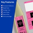 thumbnail image 3 of Avery Printable Rectangle Labels, Bright Pink, 3-1/4" x 8-3/8", 30ct, 3 of 11