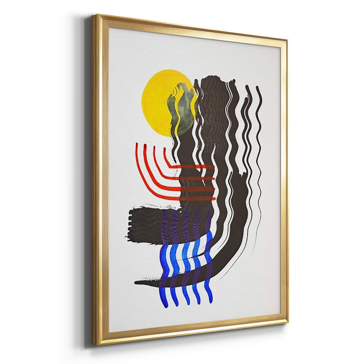 Shifting II Premium Framed Print, in Gold, Black, or Silver - Ready to Hang
