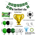 thumbnail image 2 of Kit de fiesta con temática de fútbol para cumpleaños, 74 unidades, globos de látex y aluminio, 2 of 2