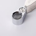 thumbnail image 2 of Lupa de joyero plegable suyoo de metal 40 aumentos con luz LED ultravioleta, 2 of 5