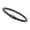 3 - Locking Magnetic Black, variant on Unisex Men's Genuine Leather Stainless Steel Magnetic Clasp Bracelet Brown-17 - Bullet Matte Magnetic Silver