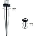 thumbnail image 5 of Ear Stretching Kit 36PCS/Set Stainless Steel Ear Extension Stretching Tapers and Tunnels (Silver), 5 of 5