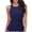 D524/Blue, variant on Afdoent Tankini Tops For Women High Neck Tankini Top Bathing Suit Tops For Women Tank Tops Swimsuits Bathing Suits Top Only