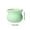 Green, variant on COM1950s Mini Flower Pots for Indoor Plants, Small Crochet Style Planters, Plastic Tabletop Vases for Home Decor, Cute Diy Craft Containers