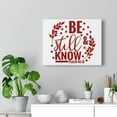 thumbnail image 4 of Scripture Walls Psalm 46:10 Be Still And Know Red Stars Bible Verse Canvas Christian Wall Art Ready to Hang Unframed, 4 of 11