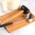 thumbnail image 3 of Easy to Use Hammer Coconut Shell Puncher for Young Coconuts Coconut Opening Tool Set, 3 of 7