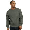 thumbnail image 4 of Men's Crewneck Long Sleeve Sweatshirt, Charcoal 2XL, 1 Piece, 4 of 5