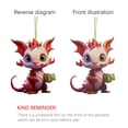 thumbnail image 4 of Baby Pendant Christmas Tree Charm Cute Cartoon Baby Car Pendant Bag Pendant Keychain Decorated Acrylic Christmas Tree Pendant Window Hanging Decorations for Home, 4 of 7