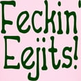 thumbnail image 3 of CafePress - Feckin' Eejits! Kids Light T Shirt - Light T-Shirt Kids XS-XL, 3 of 4