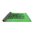 thumbnail image 2 of Ahgly Company Indoor Square Oriental Emerald Green Traditional Area Rugs, 8' Square, 2 of 4