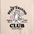 thumbnail image 3 of Instant Message - Humans Best Friend Club Cat - Women's Lightweight French Terry Long Sleeve Shirt, 3 of 6