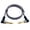 50cm, variant on Nylons Braiding Guitar Pedal Cable Effect Cable Cord Replacement Electric Guitar Patches Cable Right Angles Pedal Board Cable