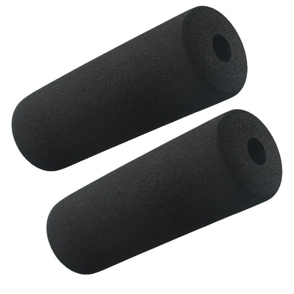 Foot Foam Pads Rollers Replacement for Leg Extension for Weight Bench 8.7In 57*90*220mm