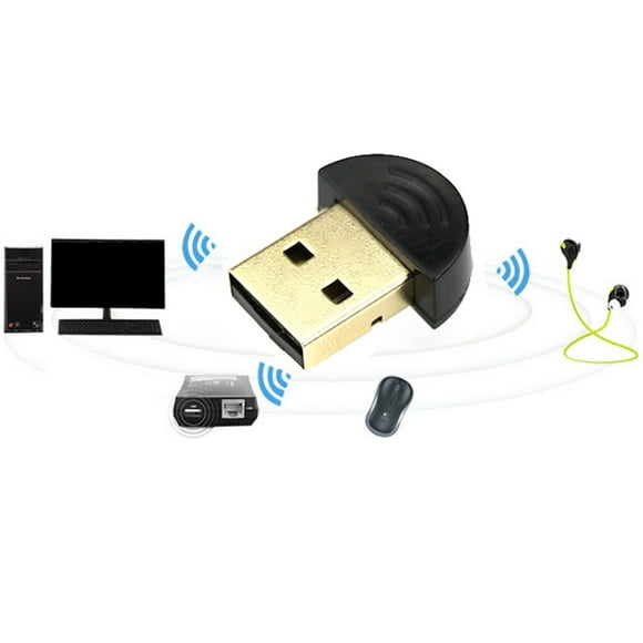 Semicircular Shape USB Interface Driverless Bluetooth Adapter Mini adapter Driverless Bluetooth Receiver 3Mbps