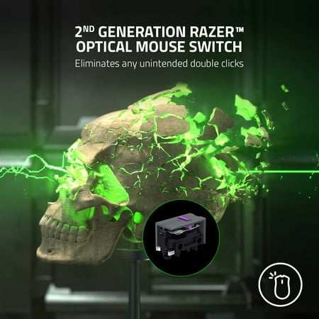 Razer - DeathAdder V2 Pro Wireless Optical Gaming Mouse - Black