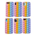 thumbnail image 1 of Funda protectora de silicona para iPhone 13 Oso de Fresa Bubble, 1 of 5