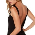 thumbnail image 4 of Tank Tops for Women under $5 Backless Tank Sleeveless Solid V-neck Top Black 2XL, 4 of 5