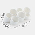 thumbnail image 5 of EIMELI Cosmetic Brush Rack Bucket Excellent Material High Quality For Makeup Storage Supplies, 5 of 5