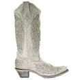 thumbnail image 2 of Corral Boots Womens Glitter Cross And Wings Snip Toe Cowboy  Tall Boots, 2 of 4