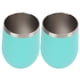 thumbnail image 1 of Taza aislada Jadeshay 2 vasos de vino aislados Acero inoxidable 12 oz con tapa y pajita, 1 of 8