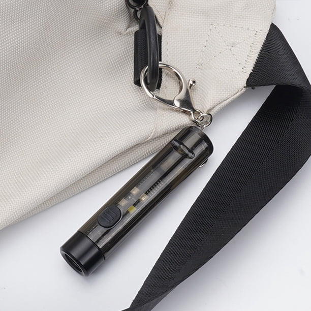 Mini Lampe Torche Porte-clés – Rechargeable USB-C, étanche, Puissante, 50-100m De Portée, Pour Camping, Rando Et Panne De Courant