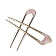 thumbnail image 4 of horquillas francesas en forma de U para moños, horquillas para moños gruesos, pinzas doradas, accesorios para peinar el cabello., 4 of 4