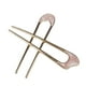 thumbnail image 4 of 2 horquillas francesas en forma de U para moños, horquillas para moños gruesos, pinzas para el cabello, accesorios para peinar el cabello., 4 of 7