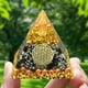 thumbnail image 1 of Cristales Resina epoxi Orgonita Pirámide Orgón Generador de energía Adornos curativos Likrtyny  Para estrenar, 1 of 6