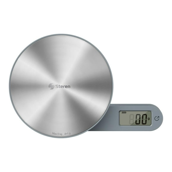 Báscula digital gramera cinética, hasta 5 kg gris