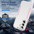 thumbnail image 7 of For Samsung Galaxy A17 5G Case Shockproof Rugged Full Body Protection Heavy Duty Dust/Drop Proof Cover Case​,White,For Galaxy A17 (5G), 7 of 7