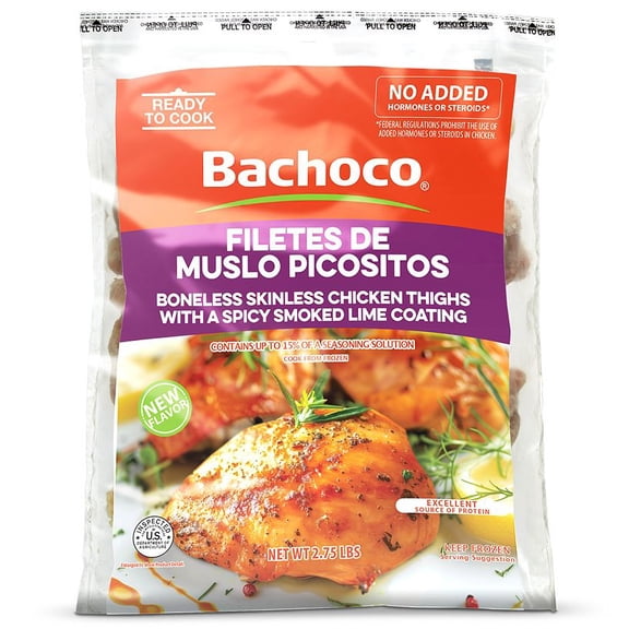 Bachoco Picosito Chicken Thighs, 2.75lbs, (Frozen)