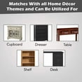 thumbnail image 5 of Perilla Home Set of 6 Knobs For Cabinet & Drawers Mother of Pearl Brass Knobs Decorative Vintage Knobs For Home Kitchen Cabinet Hardware Cupboard Door Dresser Wardrobe & Drawer Pulls, 5 of 8