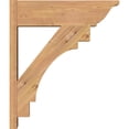thumbnail image 3 of Ekena Millwork 7 1/2"W x 24"D x 28"H Merced Smooth Traditional Outlooker, Western Red Cedar, 3 of 4