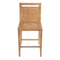 thumbnail image 2 of Butler Specialty Company Brielle 24" Rattan Counter Stool with Back - Natural, 2 of 7
