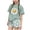 Green, variant on Girls Summer Outfits 2026 Short Sleeve T-Shirt and Shorts Set Girl Clothes 3-15 Years Pink 14-15 Years