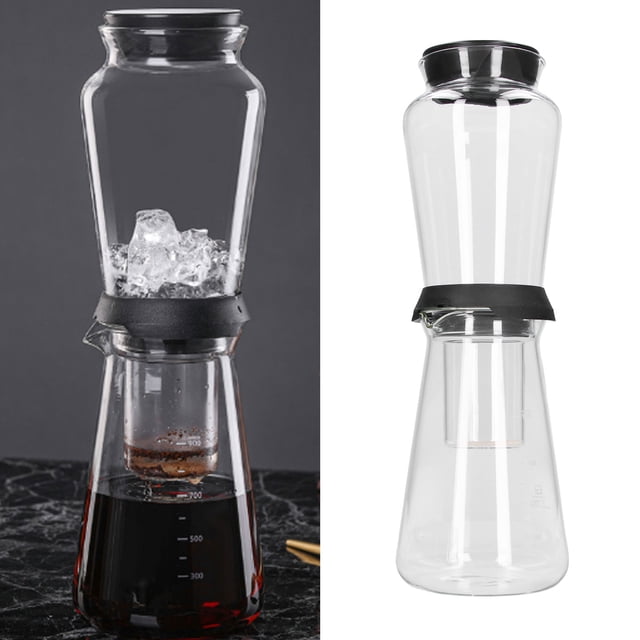 Brew Ice Cold Brew Dripper High Borosilicate Glass Professional Cold Brew Coffee Maker for Home Kitchen 900ml