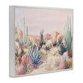 thumbnail image 2 of Stupell Industries Bohemian Pastel Desert Wonderland White Framed Giclee Art, 14 x 11, by Ramona Murdock, 2 of 7