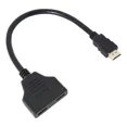 thumbnail image 1 of Cable Adaptador De Doble Señal Hdmi 1 A 2 Para Video Tv H, 1 of 4