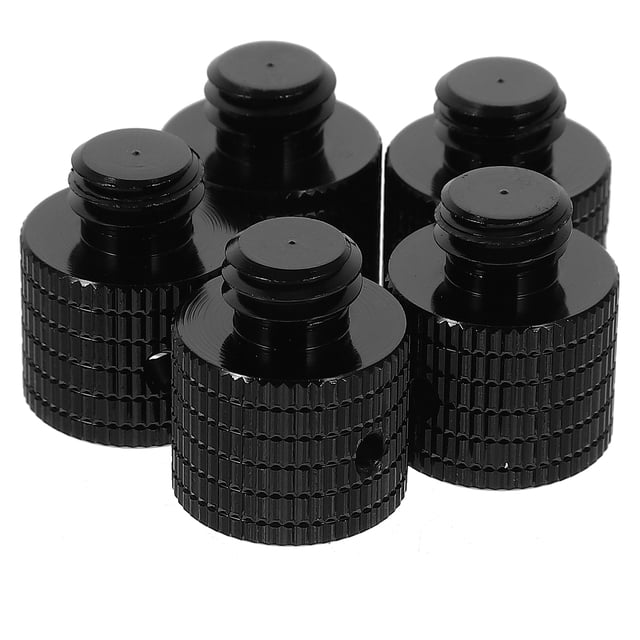 5PCS Camera Screw Adapters Camera Mount Screws Aluminum Alloy 3/8 To 3/8 Tripod Screw Adapters