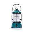 thumbnail image 1 of Barebones Forest Lantern - Linterna de ferrocarril estilo vintage - Luz de camping con brillo ajustable y batería recargable (verde azulado), 1 of 5