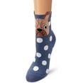 thumbnail image 4 of WRTFVZA Compression Socks For Women,5 Pairs Of Winter Cute Cartoon Pattern Colorful Socks For Cozy Warm Mid Calf Stockings Withs For Daily Wear And Cold Weather Comfort,Funny Socks, 4 of 5